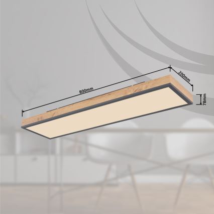 Globo - LED Plafon ściemnialny LED/24W/230V 2700-6500K + zdalne sterowanie