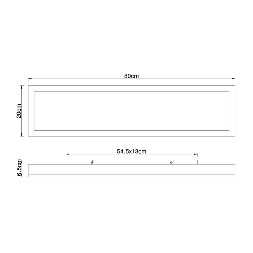 Globo - LED Plafon  LED/24W/230V