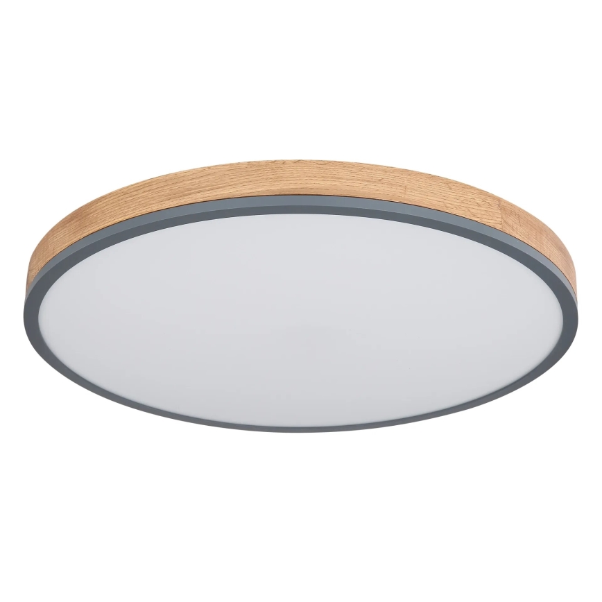 Globo - LED Plafon ściemnialny LED/40W/230V 2700-6500K śr. 60 cm + pilot zdalnego sterowania brązowy/szary