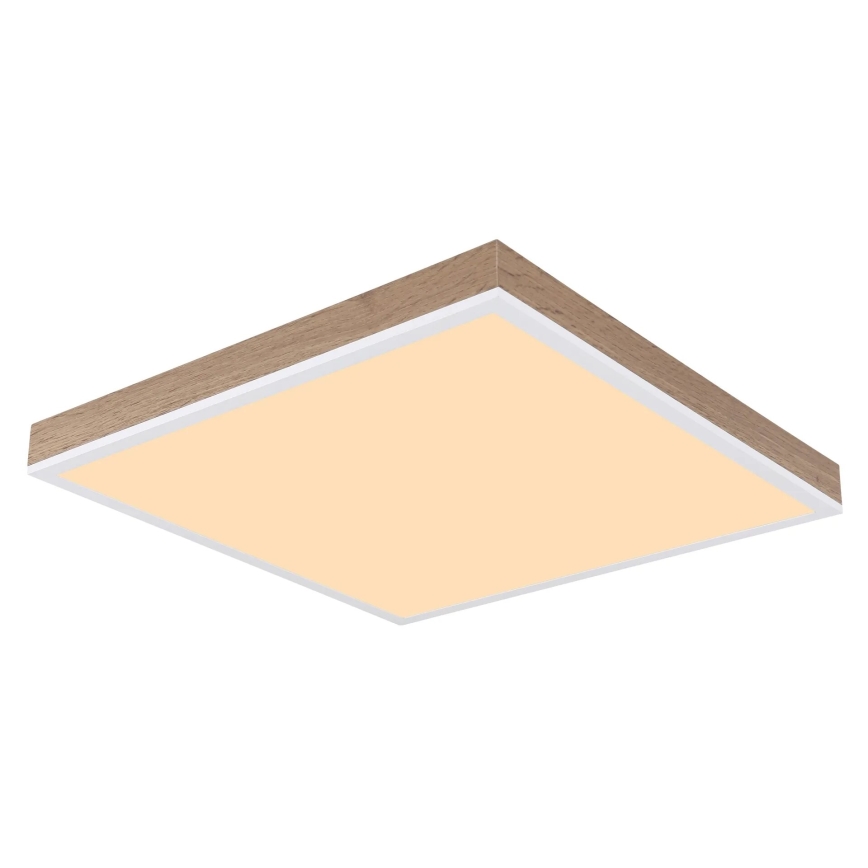 Globo - LED Plafon ściemnialny LED/24W/230V 2700-6500K + zdalne sterowanie brązowy/biały
