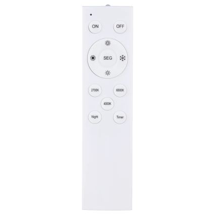 Globo - Ściemnialna lampa sufitowa LED 36W/230V 2700-6500K brązowy/biały + pilot zdalnego sterowania