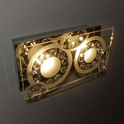 Globo 41690-2 - LED nástěnné svítidlo TISOY 2xLED/4W/230V