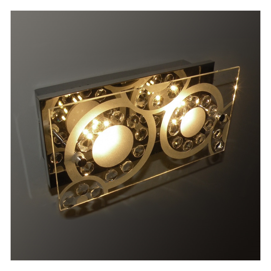 Globo 41690-2 - LED nástěnné svítidlo TISOY 2xLED/4W/230V