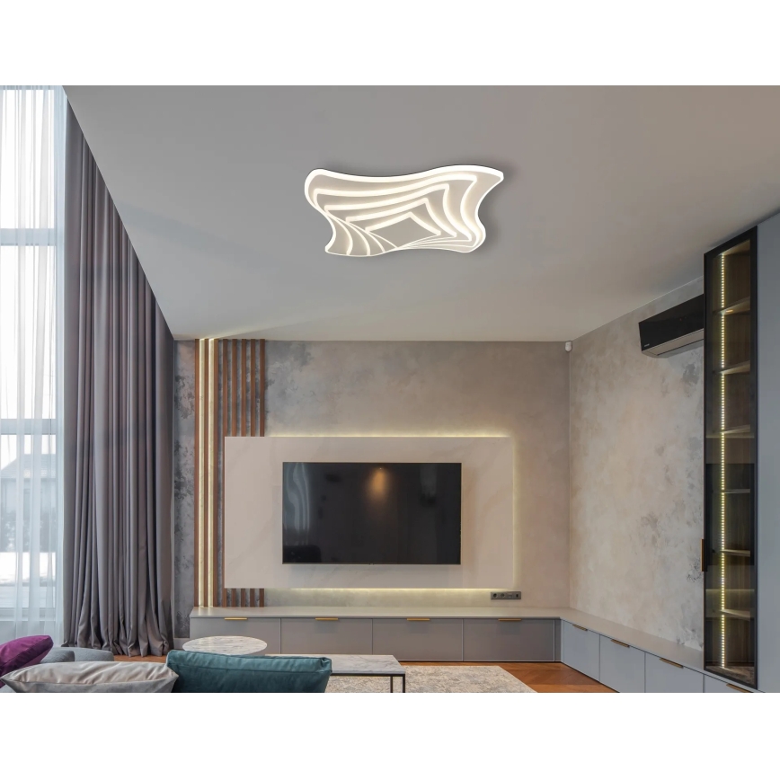 Globo - ściemnialna lampa sufitowa LED/42W/230V 2700-6000K 45x45 cm + pilot zdalnego sterowania