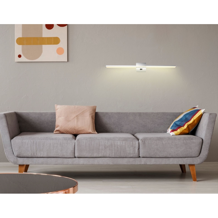 Globo - LED Kinkiet galeryjka LED/12W/230V 61,5 cm chrom błyszczący