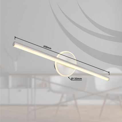Globo - LED Łazienkowe oświetlenie lustra LED/10W/230V 60,8 cm IP44 chrom błyszczący