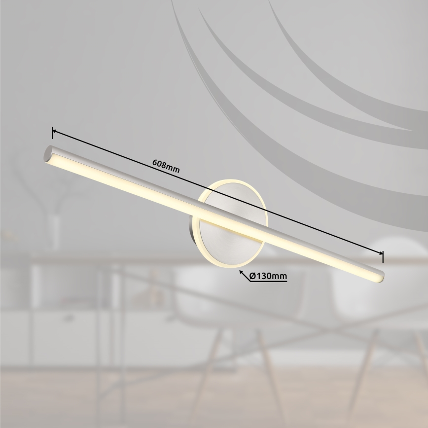 Globo - LED Łazienkowe oświetlenie lustra LED/10W/230V 60,8 cm IP44 chrom błyszczący
