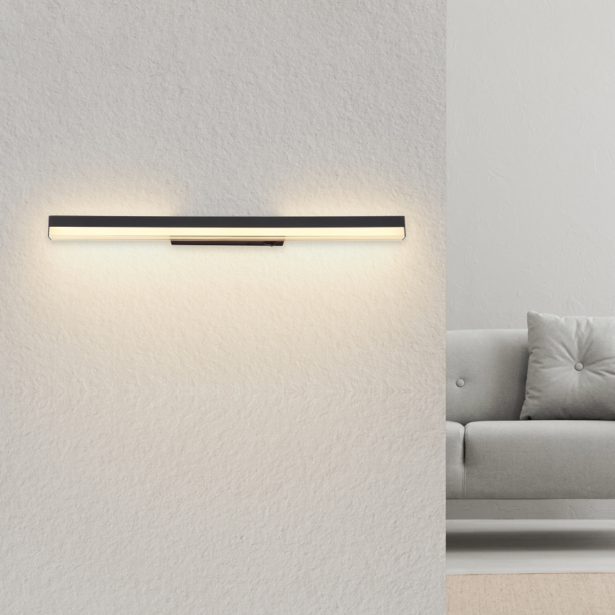 Globo - LED Kinkiet LED/12W/230V 3000/6000K 60 cm czarny