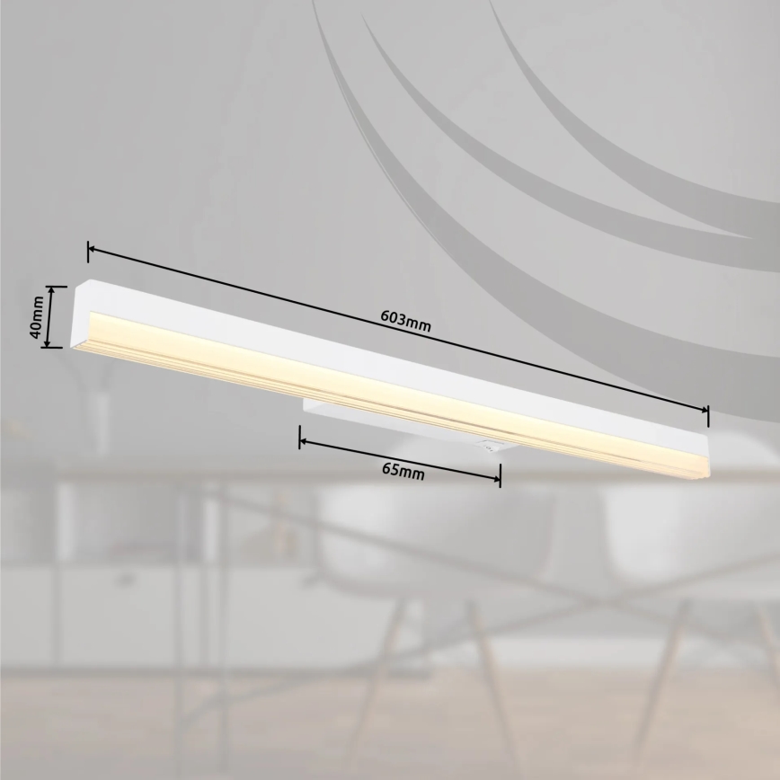 Globo - LED Kinkiet LED/12W/230V 3000/6000K 60 cm biały
