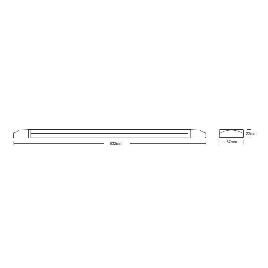 Globo - LED łazienkowe oświetlenie naścienne LED/18W/230V IP65