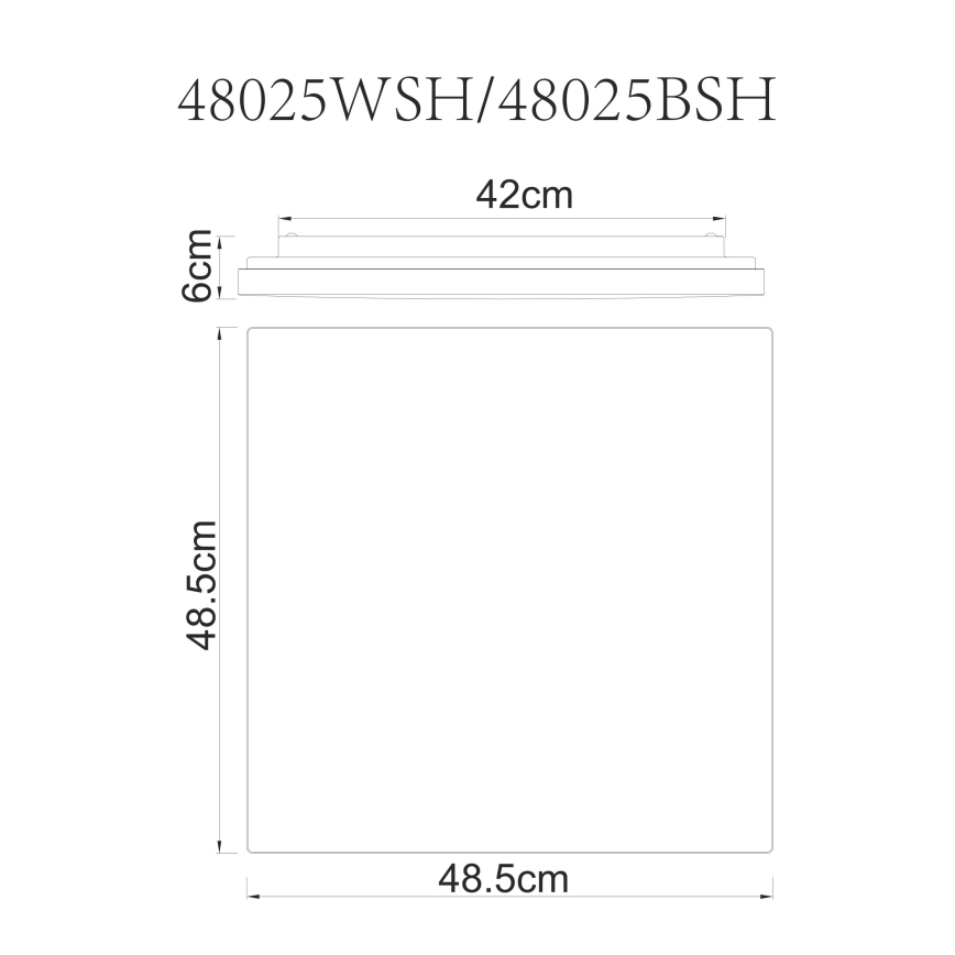 Globo - LED Ściemniany plafon LED/24W/230V Wi-Fi Tuya + pilot
