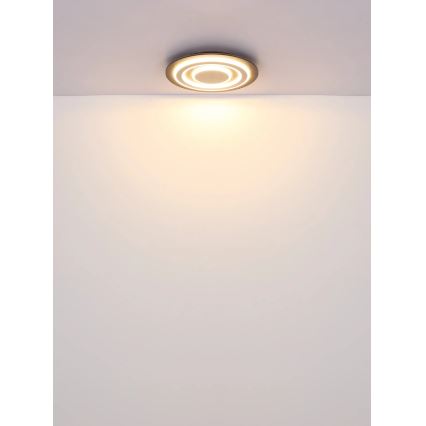 Globo - LED Plafon LED/24W/230V 3000K śr. 32 cm antracyt
