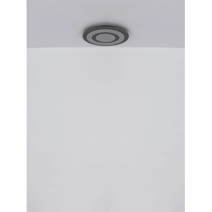 Globo - LED Plafon LED/24W/230V 3000K śr. 32 cm antracyt