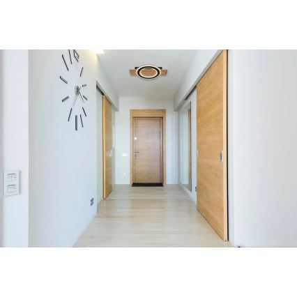 Globo - LED Plafon LED/18W/230V brązowy