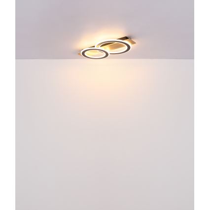 Globo - LED Plafon LED/40W/230V brązowy