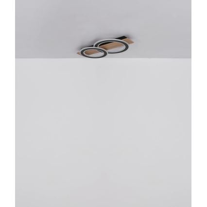 Globo - LED Plafon LED/40W/230V brązowy