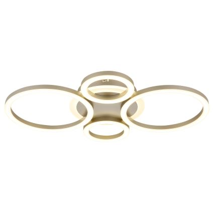 Globo - Lampa sufitowa LED 40W/230V 2700/4500/6500K śr. 35,5 x 53 cm mosiądz