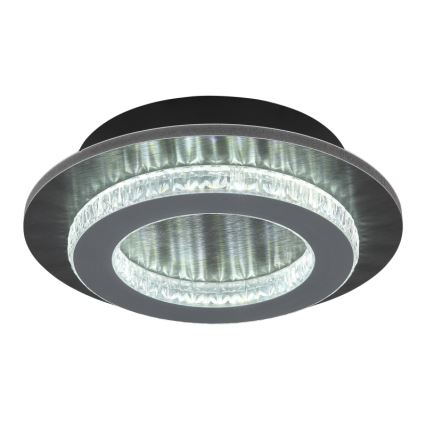 Globo - Oprawa sufitowa LED/12W/230V 3000/4000/6500K Ø 20 cm antracyt