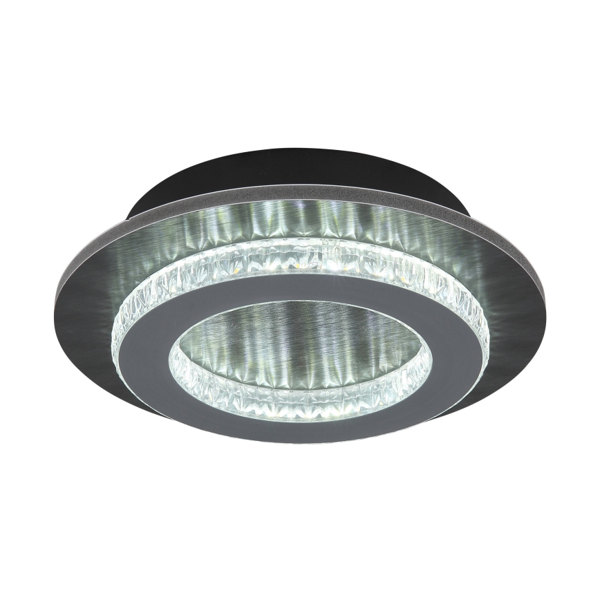 Globo - Oprawa sufitowa LED/12W/230V 3000/4000/6500K Ø 20 cm antracyt