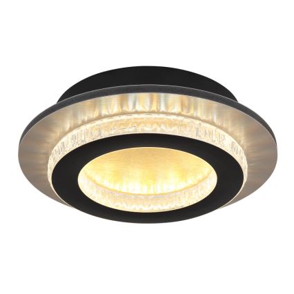 Globo - Lampa sufitowa LED/12W/230V 3000/4000/6500K śr. 20 cm czarna