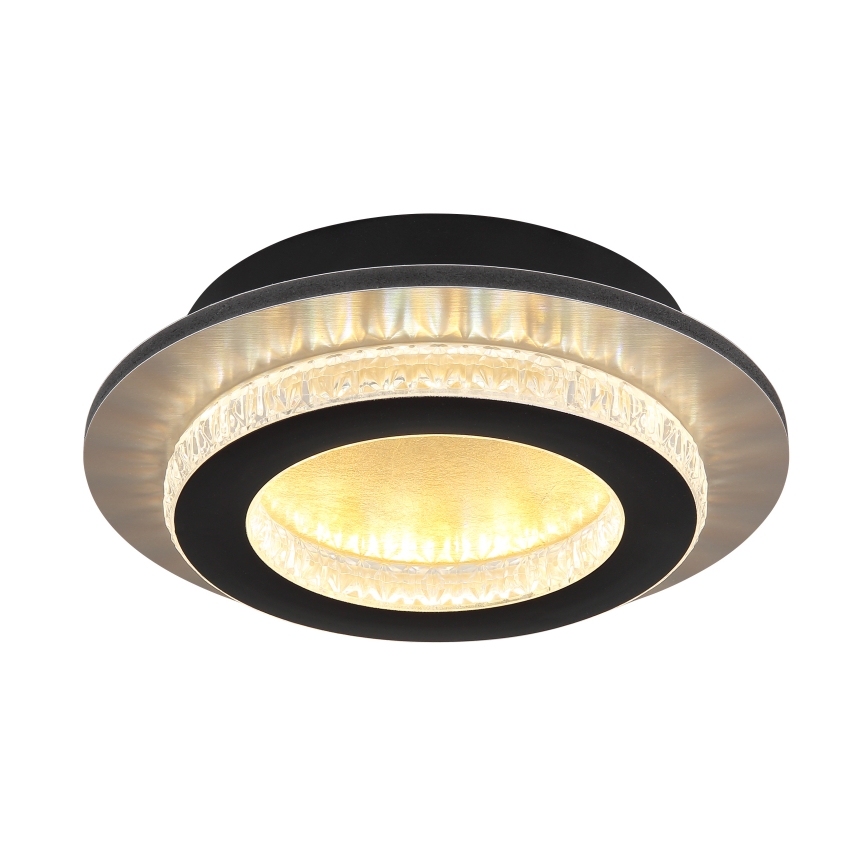 Globo - Lampa sufitowa LED/12W/230V 3000/4000/6500K śr. 20 cm czarna