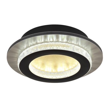 Globo - Lampa sufitowa LED/12W/230V 3000/4000/6500K śr. 20 cm czarna