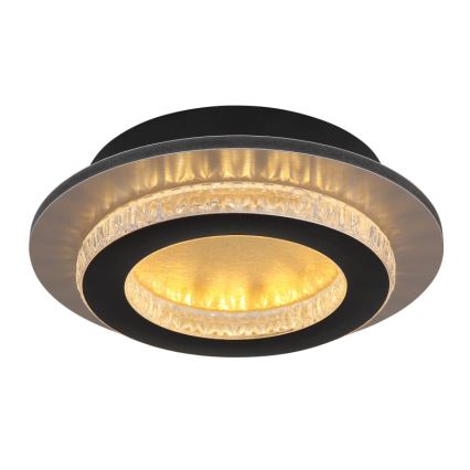 Globo - Lampa sufitowa LED/12W/230V 3000/4000/6500K śr. 20 cm czarna