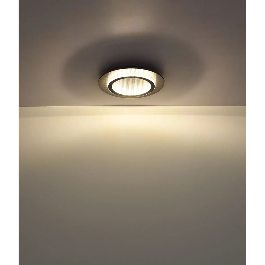 Globo - Lampa sufitowa LED/24W/230V 3000/4000/6500K śr. 35 cm antracyt