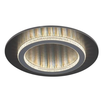 Globo - Lampa sufitowa LED/24W/230V 3000/4000/6500K śr. 35 cm antracyt