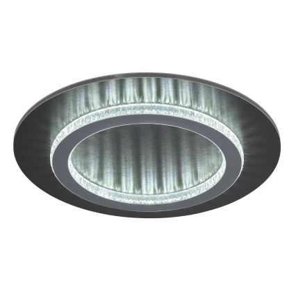 Globo - Lampa sufitowa LED/24W/230V 3000/4000/6500K śr. 35 cm antracyt