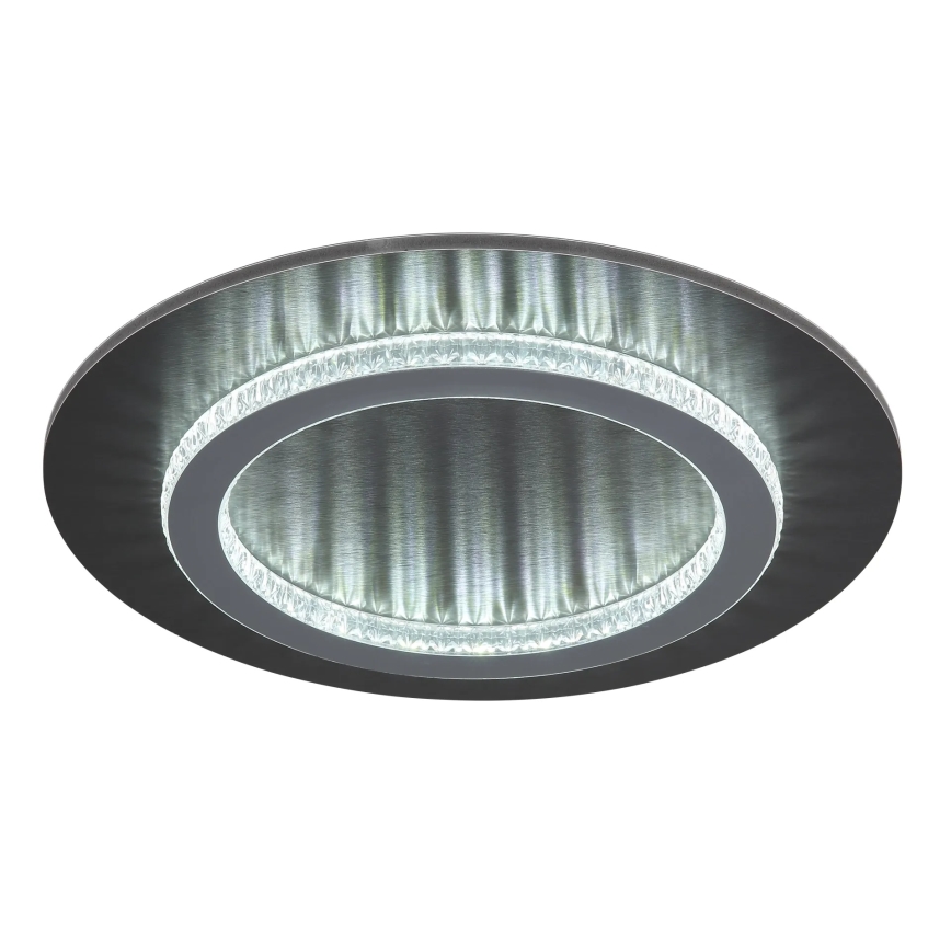 Globo - Lampa sufitowa LED/24W/230V 3000/4000/6500K śr. 35 cm antracyt