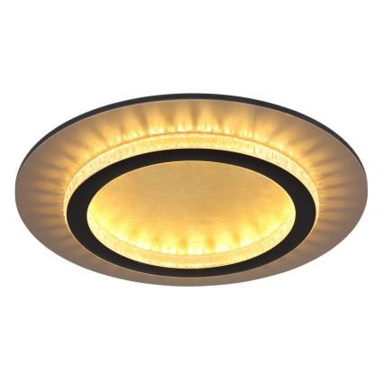 Globo - Lampa sufitowa LED/24W/230V 3000/4000/6500K śr. 35 cm czarna