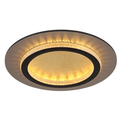 Globo - Lampa sufitowa LED/24W/230V 3000/4000/6500K śr. 35 cm czarna