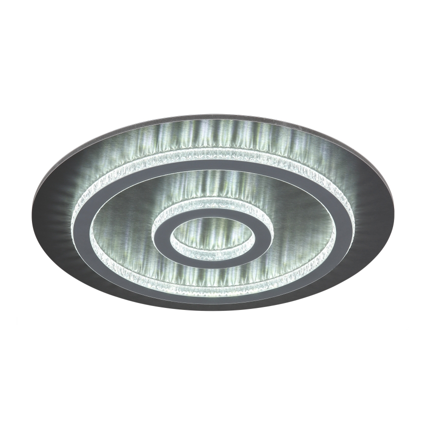 Globo - ściemnialna oprawa sufitowa LED/40W/230V 3000-6500K średnica 45 cm antracyt + pilot zdalnego sterowania