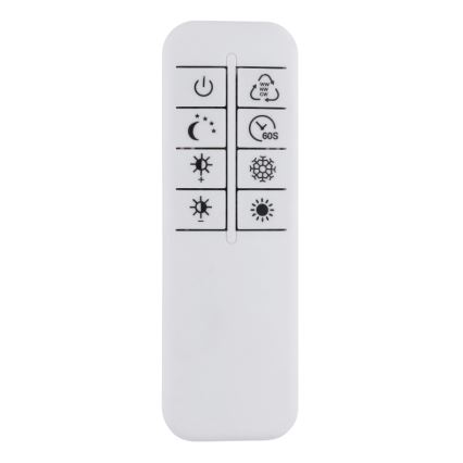 Globo - ściemnialna lampa sufitowa LED/40W/230V 3000-6500K śr. 45 cm biała + pilot zdalnego sterowania