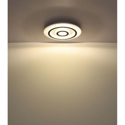 Globo - ściemnialna lampa sufitowa LED/40W/230V 3000-6500K śr. 45 cm biała + pilot zdalnego sterowania