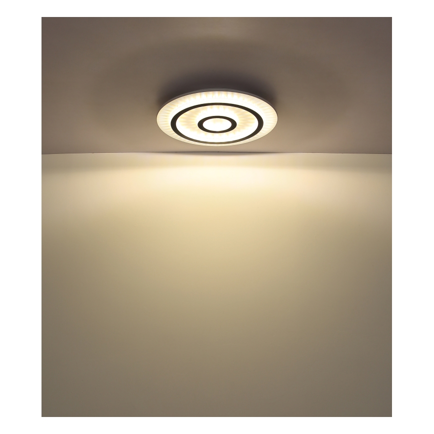 Globo - ściemnialna lampa sufitowa LED/40W/230V 3000-6500K śr. 45 cm biała + pilot zdalnego sterowania