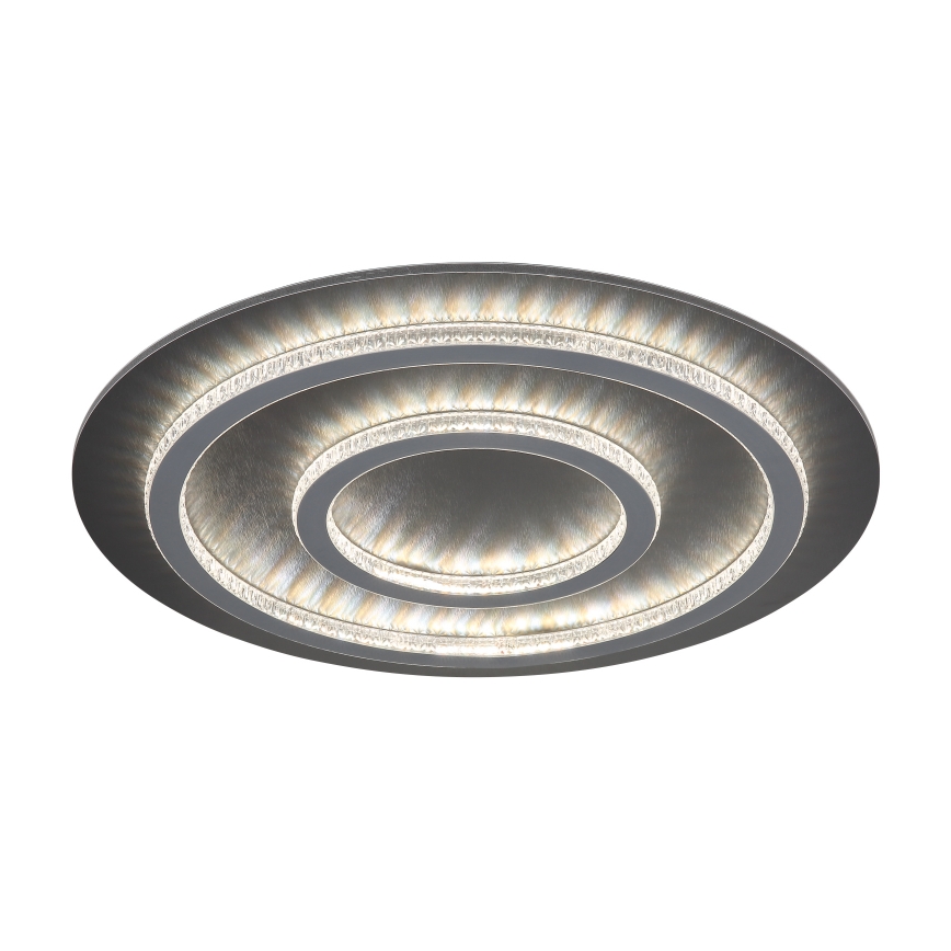 Globo - ściemnialna oprawa sufitowa LED/60W/230V 3000-6500K średnica 55 cm antracyt + pilot zdalnego sterowania
