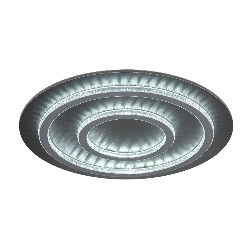 Globo - ściemnialna oprawa sufitowa LED/60W/230V 3000-6500K średnica 55 cm antracyt + pilot zdalnego sterowania