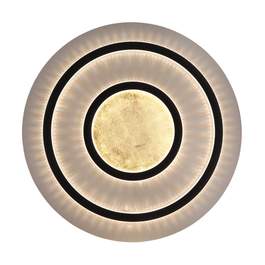 Globo - ściemnialna lampa sufitowa LED/60W/230V 3000-6500K śr. 55 cm czarna + pilot zdalnego sterowania