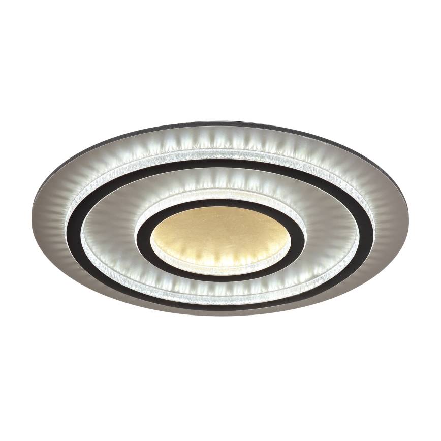 Globo - ściemnialna lampa sufitowa LED/60W/230V 3000-6500K śr. 55 cm czarna + pilot zdalnego sterowania