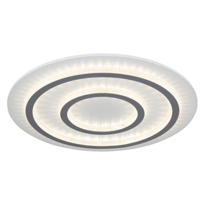 Globo - ściemnialna lampa sufitowa LED/60W/230V 3000-6500K śr. 55 cm biała + pilot