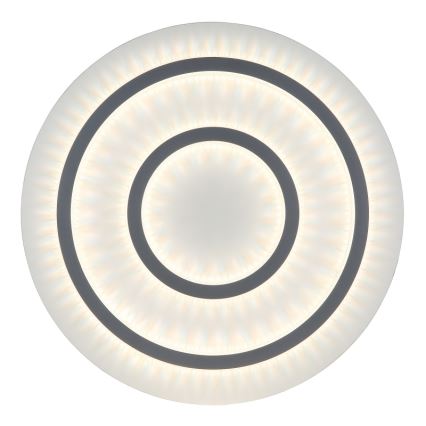Globo - ściemnialna lampa sufitowa LED/60W/230V 3000-6500K śr. 55 cm biała + pilot