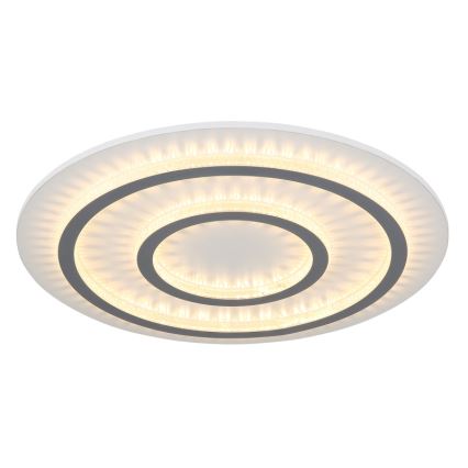 Globo - ściemnialna lampa sufitowa LED/60W/230V 3000-6500K śr. 55 cm biała + pilot