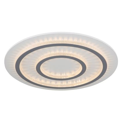 Globo - ściemnialna lampa sufitowa LED/60W/230V 3000-6500K śr. 55 cm biała + pilot