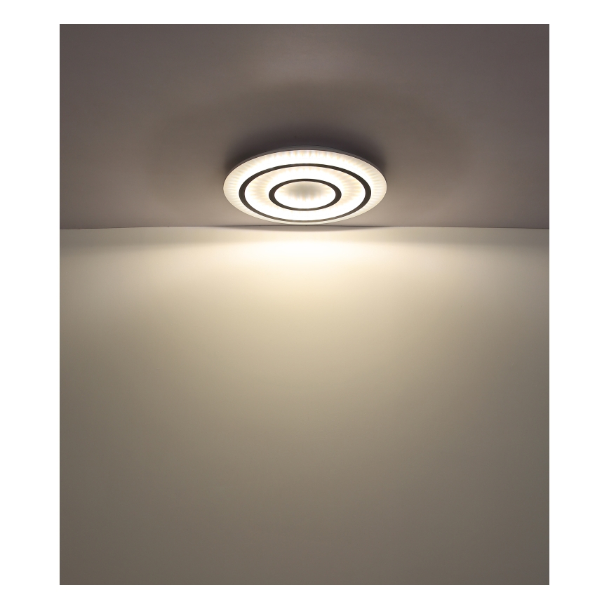 Globo - ściemnialna lampa sufitowa LED/60W/230V 3000-6500K śr. 55 cm biała + pilot