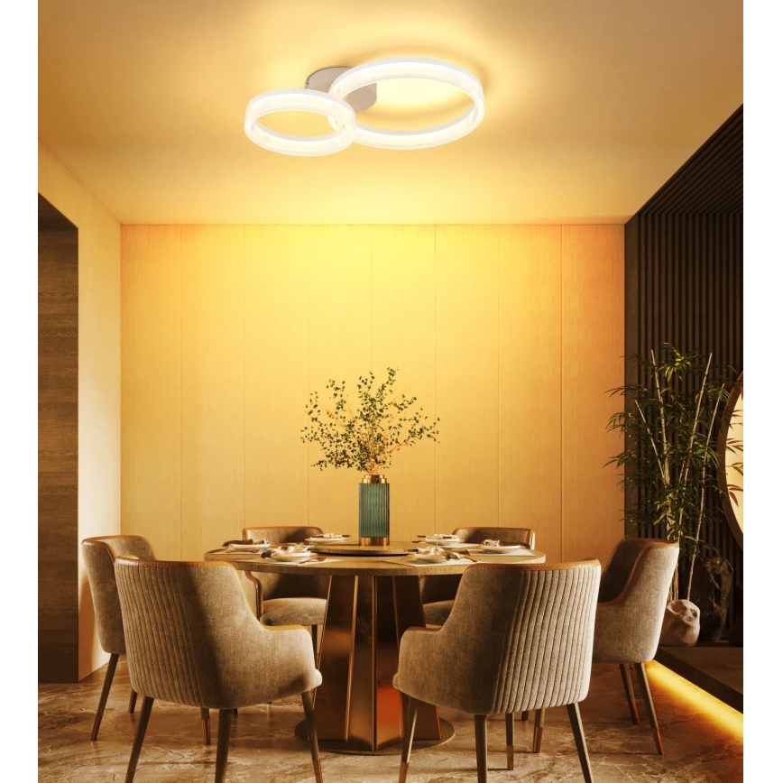 Globo - Lampa sufitowa LED/24W/230V 3000K 33x50 cm