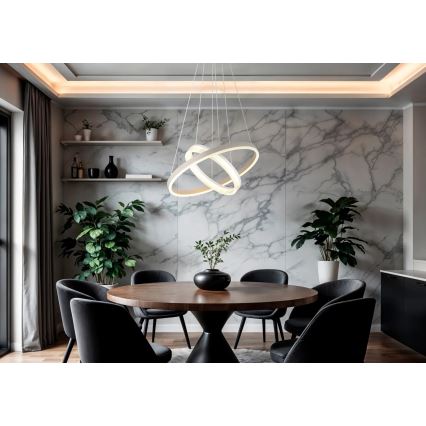 Globo - Żyrandol LED na linkę LED/30W/230V 3000K