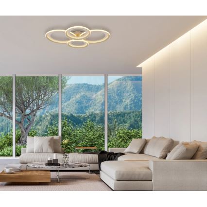 Globo - Plafon LED/50W/230V 3000K 64,5x85,5 cm