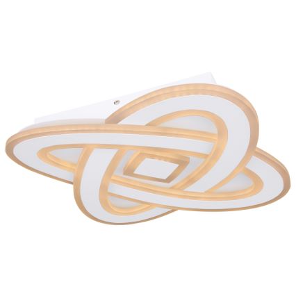 Globo - LED Plafon ściemnialny LED/36W/230V 3000-6000K śr. 50 cm biały + pilot zdalnego sterowania